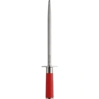 Abbildung von F.Dick Wetzstahl, Red Spirit (25 cm Klinge, Standardzug, Kunststoffgriff, 65HRC), 71741252, 37.4