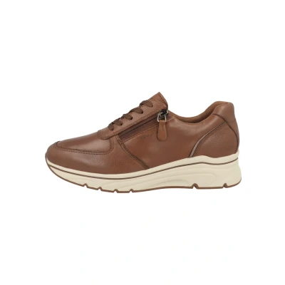 Abbildung von Tamaris Damen Low Top Sneaker, Frauen Halbschuhe,Wechselfußbett,Turnschuhe,Laufschuhe,Freizeit,sportlich,Halbschuhe,Sportschuhe,Muscat,37 EU