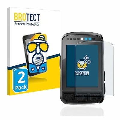 Abbildung von BROTECT Entspiegelungs Schutzfolie für Wahoo Elemnt Bolt V2 GPS (2 Stück) Matte Displayschutz Folie, Anti Reflex, Fingerprint
