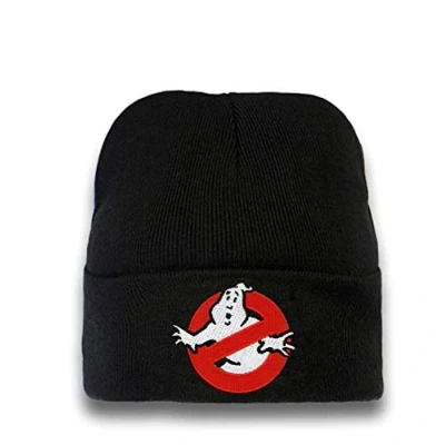 Abbildung von Logoshirt Ghostbusters LOGO Mütze für Kinder, Größe: One Size, Schwarz