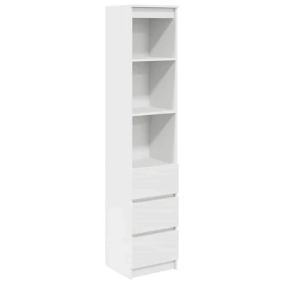 Abbildung von vidaXL Highboard Weiß 37,5x35x180 cm Holzwerkstoff