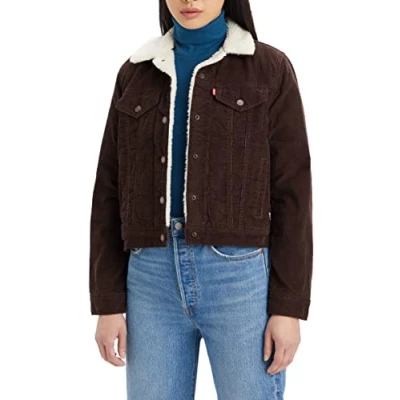 Abbildung von Levi&#039;s Original Trucker Übergangsjacke, Damen, Größe: XXS, Mole