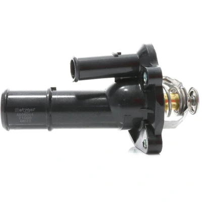 Abbildung von METZGER 4006094 Kühlwasserthermostat 82 mit Dichtung Kunststoff FORD: FOCUS 3 Turnier, 3, Mondeo 5 Kombi, MAZDA: 5, MX Hatchback