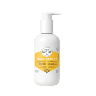Abbildung von Bee Nature Bodylotion Bio Honig Feuchtigkeitsspendend und Reparieren Nicht Fettend Lindert Hautausschläge Ekzeme Trockene Empfindliche Haut 100% Natürlich 200ml