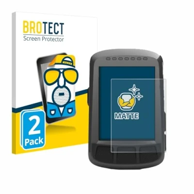 Abbildung von BROTECT Entspiegelungs Schutzfolie für Wahoo Elemnt Bolt GPS (2 Stück) Matte Displayschutz Folie, Anti Reflex, Fingerprint