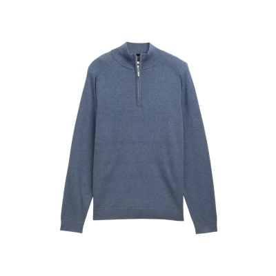 Abbildung von TOM Tailor Strickpullover, Herren, Größe: 3XL, Vintage indigo blue melange