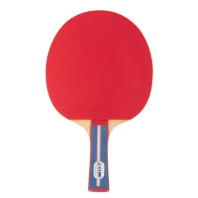 Abbildung von GEWO Standard PRO Tischtennisschläger Kontrollierter Anfänger Tischtennis Schläger Komplettschläger mit Lion ITTF Belag, hohe Kontrolle und Geschwindigkeit, Griff konkav, 1,8mm Belag
