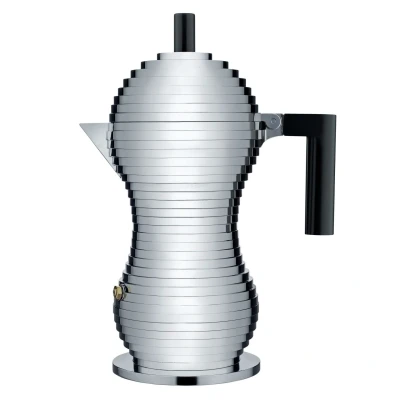 Abbildung von Alessi Percolator Pulcina MDL02/6 B Schwarz 6 Tassen von Michele De Lucchi