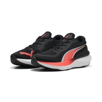 Abbildung von PUMA Erwachsene Scend Pro 2 Laufschuhe 48, Black Glowing Red