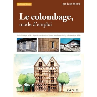 Abbildung von le colombage, mode d&#039;emploi : Lire et décrire pan de bois, Diagnostiquer les désordres: bois ... à colombage Restaurer bois.