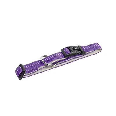 Abbildung von Nobby Halsband Soft Grip, lila L: 20 30 cm, B: 10 mm, 1 Stück