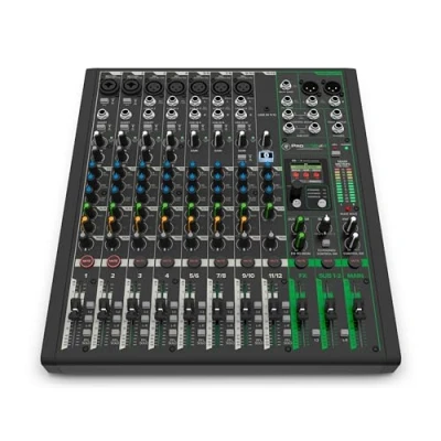 Abbildung von Mackie ProFX12v3+ 12 Kanal Analogmischpult mit verbesserten Effekten, USB Aufnahmemodi und Bluetooth