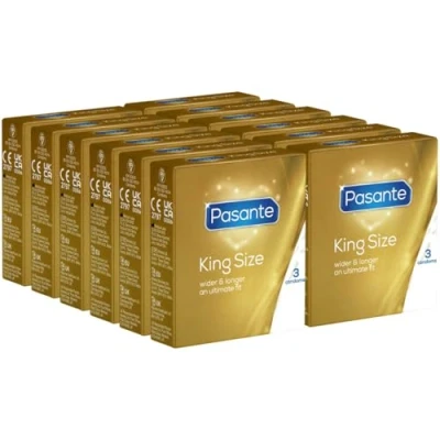 Abbildung von «King Size» extra große XXL Kondome für Männer (36 Kondome) 36 St
