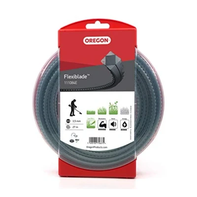 Abbildung von Oregon 111084E Gezahnter FlexiBlade Mähfaden, 3,50 mm, 27 Meter Spule