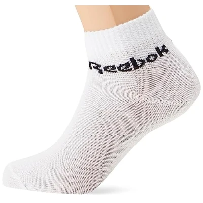 Abbildung von Reebok Active CORE Ankle Socks 3 Pairs Sportsocken, Größe: 37 39, White