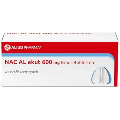 Abbildung von NAC AL akut 600 mg Brausetabletten 10 St