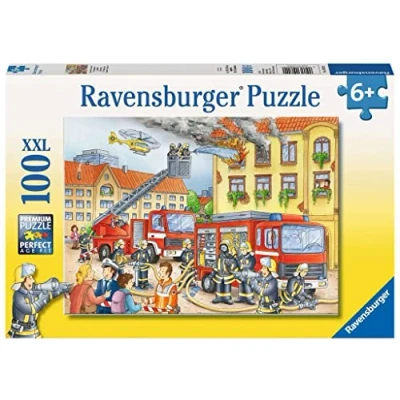 Abbildung von Ravensburger Puzzle Unsere Feuerwehr. 100 Teile XXL, Puzzleteile