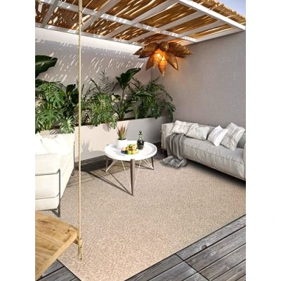 Abbildung von Villeroy &amp; Boch Outdoorteppich &quot;Julie&quot;, rechteckig, In Outdoor, Flachgewebe, wetterfest, Terrasse, Balkon, modern, Trend