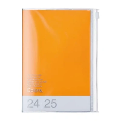 Abbildung von MARK&#039;S 2024/2025 Taschenkalender B6 vertikal, Colors // Orange: Von Oktober 2024 bis Dezember 2025