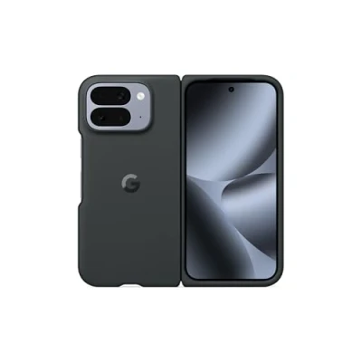 Abbildung von Case mit Pixelsnap für Google Pixel 10 Pro Fold Langlebiger Schutz Fleckenabweisendes Silikon Obsidian