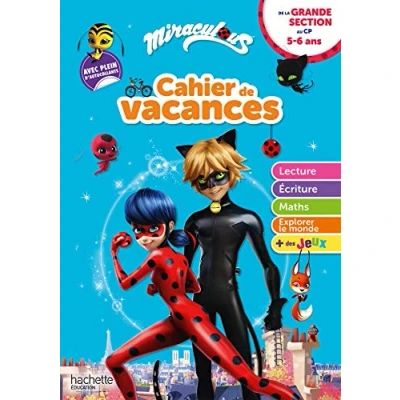 Abbildung von Miraculous de la Grande Section au CP Cahier vacances 2024