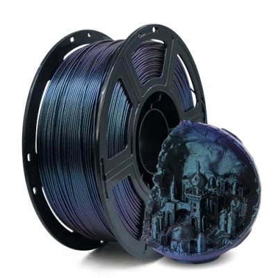 Abbildung von FLASHFORGE ASA Filament 1,75mm, Anti UV 3D Drucker Chamäleon Burnt Titanium, hitze und wetterbeständiges Filament, perfekt für den Druck von Funktionsteilen im Freien