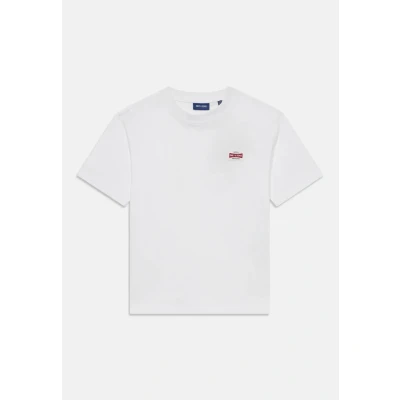 Abbildung von ONLY &amp; SONS junior Osjfred LIFE Label TEE Tshirt basic für Kinder, Größe: 110/116, Bright white