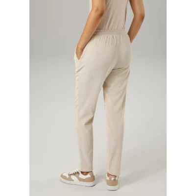 Abbildung von Aniston CASUAL Schlupfhose aus trendigem, elastischen Cord NEUE KOLLEKTION