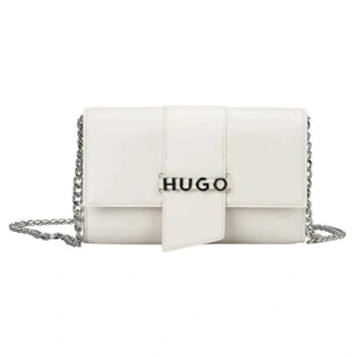 Abbildung von HUGO Clutch Mel 2.0 Clutch, Abendtasche, Umhängetasche, Damen Handtasche mit Zierkette