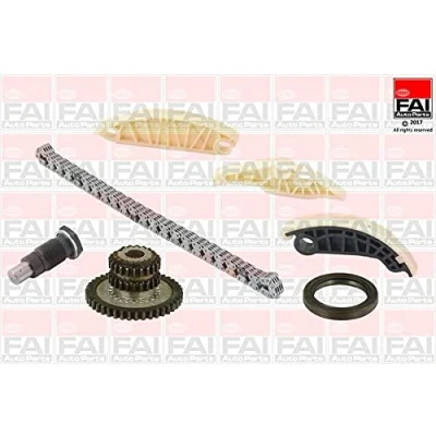 Abbildung von FAI AutoParts TCK177 Steuerkettensatz mit Dichtungen, Zahnrädern Simplex, Kette geräuscharm AUDI: A5 B8 Coupe, A4 Avant, A6 C7 Limousine