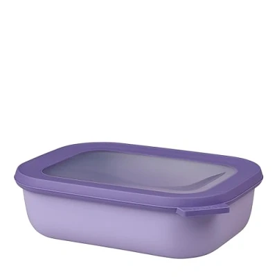 Abbildung von Mepal Multi Bowl Cirqula Rectangular Vorratsdose mit Deckel Geeignet als Luftdichte Aufbewahrungsbox für den Kühlschrank, Mikrowellengeschirr &amp; Frischhaltedosen 1000 ml Nordic Lilac