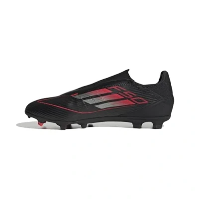 Abbildung von adidas Performance F50 League Laceless FG/MG Fußballschuh Nocken, Herren, Größe: 46, Core black/iron metallic/lucid red Schuhe