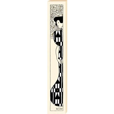 Abbildung von 1art1 Gustav Klimt Poster Silhouette I, 1912 Bilder Leinwand Bild Auf Keilrahmen XXL Wandbild Kunstdruck Als Leinwandbild 120x20 cm