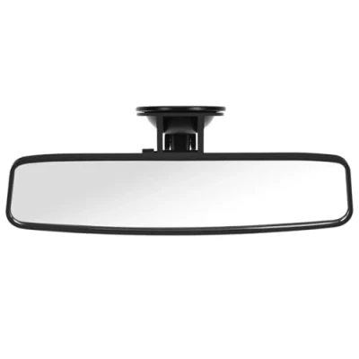 Abbildung von QWORK® 245 x 70 mm Universeller Auto Innenspiegel mit Saugnapf, 360 Drehung, Rückspiegel für Autos, SUVs, CRVs, Vans, Lastwagen