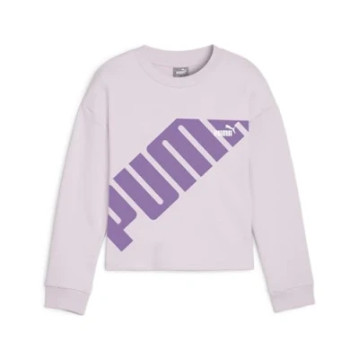 Abbildung von Puma Power Sweatshirt für Kinder, Größe: 128, Grape mist