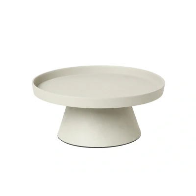 Abbildung von Broste Copenhagen Holger Kerzenplatte Alu Ø 24 cm