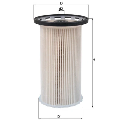 Abbildung von MAHLE KX 386 ECO Kraftstofffilter