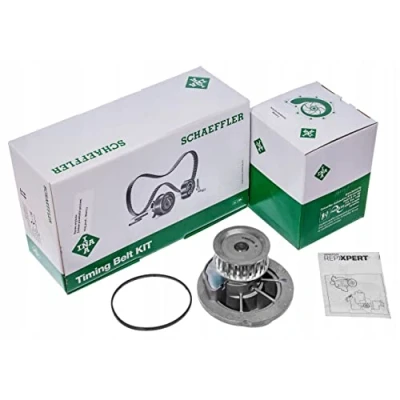Abbildung von INA 530 0175 31 Wasserpumpe + Zahnriemensatz mit VOLVO: V70 2, I, 850 Kombi