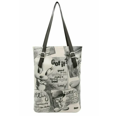 Abbildung von Dogo TALL Tweety Sketch Shopping Bag, Damen, Größe: One Size, Natur