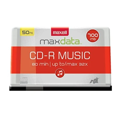 Abbildung von Maxell Music CD rs 50er Pack