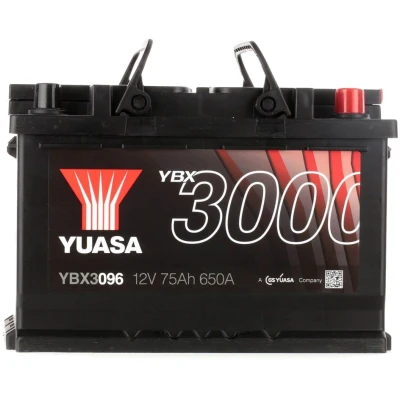 Abbildung von YUASA YBX3096 12 V/75 Ah/650 A