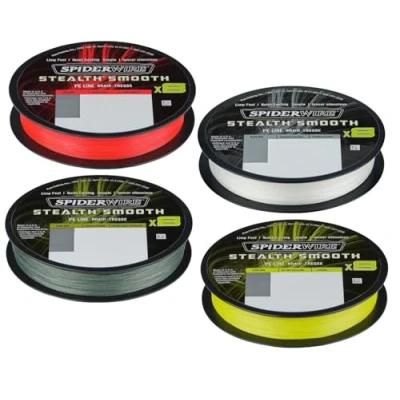 Abbildung von Spiderwire Stealth Smooth 8 &#039;Red&#039; 0,05mm (150m) Geflochtene Schnur