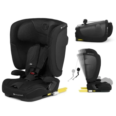 Abbildung von Kinderkraft FIX2GO i Size Kindersitz, Black