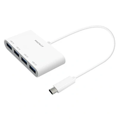 Abbildung von Macally UCHUB4 USB C auf 4 Port A Hub für MacBook, MacBook Pro