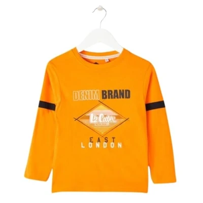 Abbildung von Lee Cooper Jungen GLC3446 ML S3 4A t Shirt Damen, Orange,