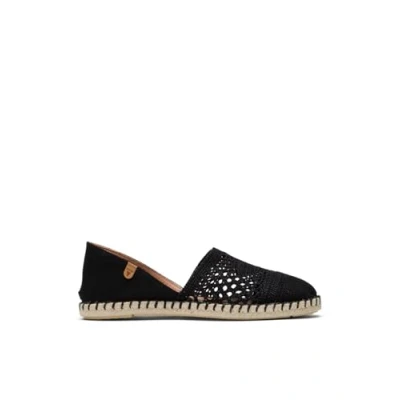 Abbildung von VERBENAS Carmen Espadrilles für Damen, Farbe: Schwarz, Größe: 38, Schwarz Weiß, 38 EU