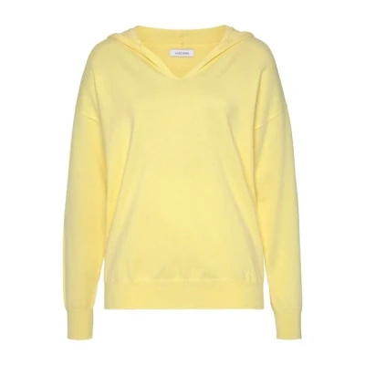Abbildung von LASCANA Strickpullover &quot; Kapuzensweatshirt&quot;, aus weicher Viskosemischung, Loungewear