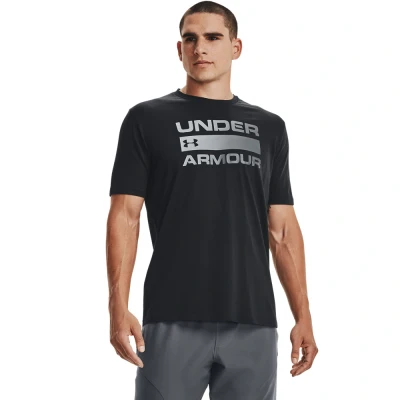 Abbildung von Under Armour TEAM Issue Wordmark Sport Tshirt, Herren, Größe: 4XL, Black