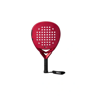 Abbildung von Wilson BELA Junior V2 PadelSchläger für Kinder, Größe: One Size, Rot schwarz