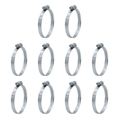 Abbildung von VARIOSAN Schlauchschellen Set 11442, 10 Stück, Spannbereich 50 70 mm, Bandbreite 9 W1